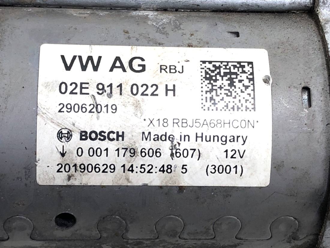 Стартер Seat Leon 02E911022H — фото деталі 5