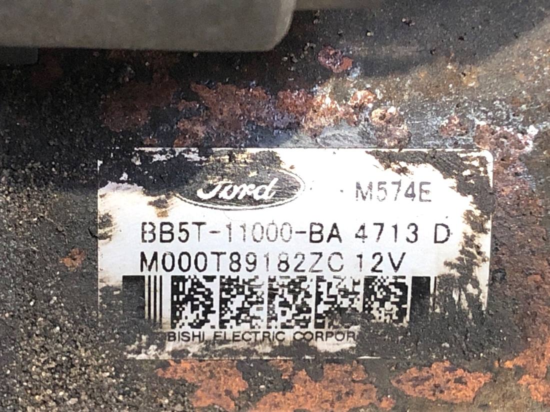 Стартер Ford Mondeo BB5T-11000-BA — фото деталі 5