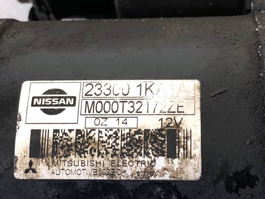 Стартер Nissan Juke 23300-1KA1A — фото детали 5