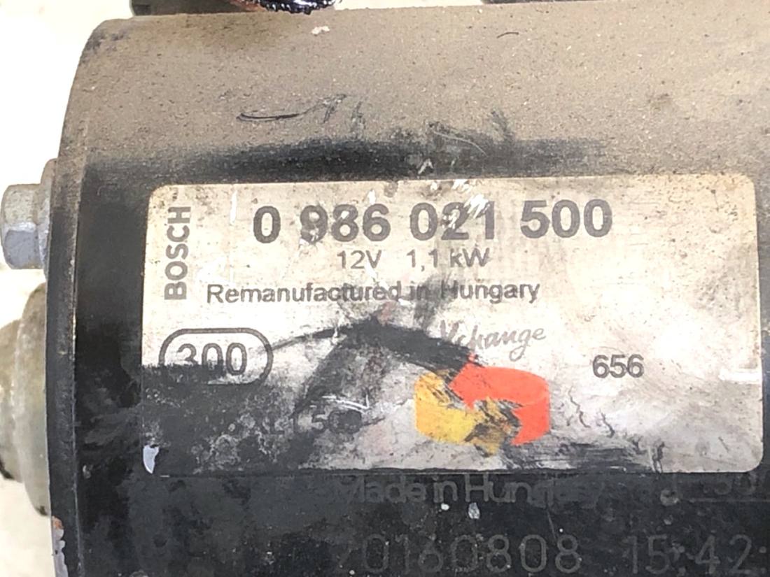 Стартер BMW 5 E60 0986021500 — фото деталі 5