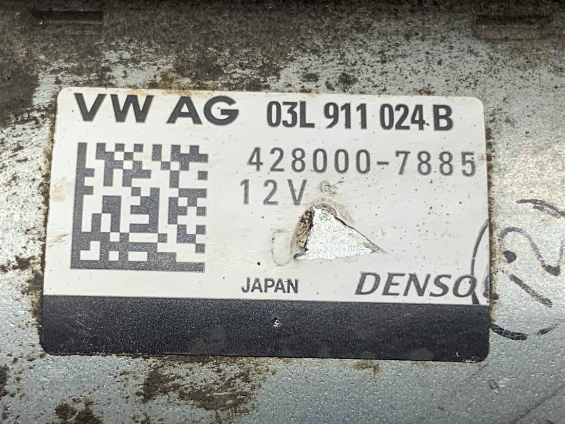 Стартер Audi A4 B8 03L911024B — фото деталі 4