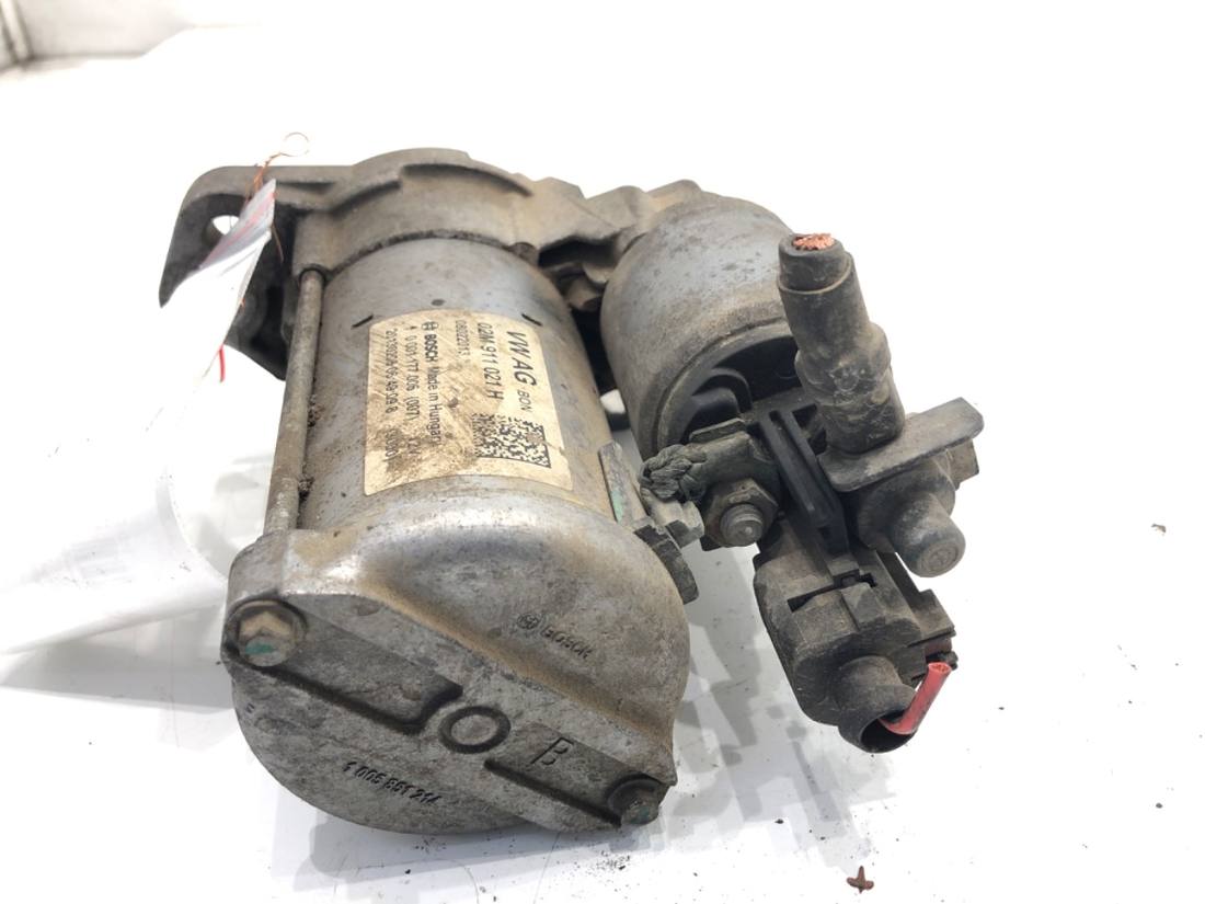 Стартер Volkswagen Up 02M911021H — фото детали 3