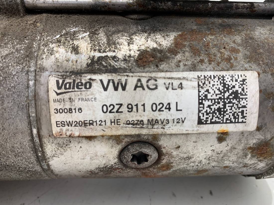 Стартер Volkswagen Golf 7 02Z911024L — фото деталі 4