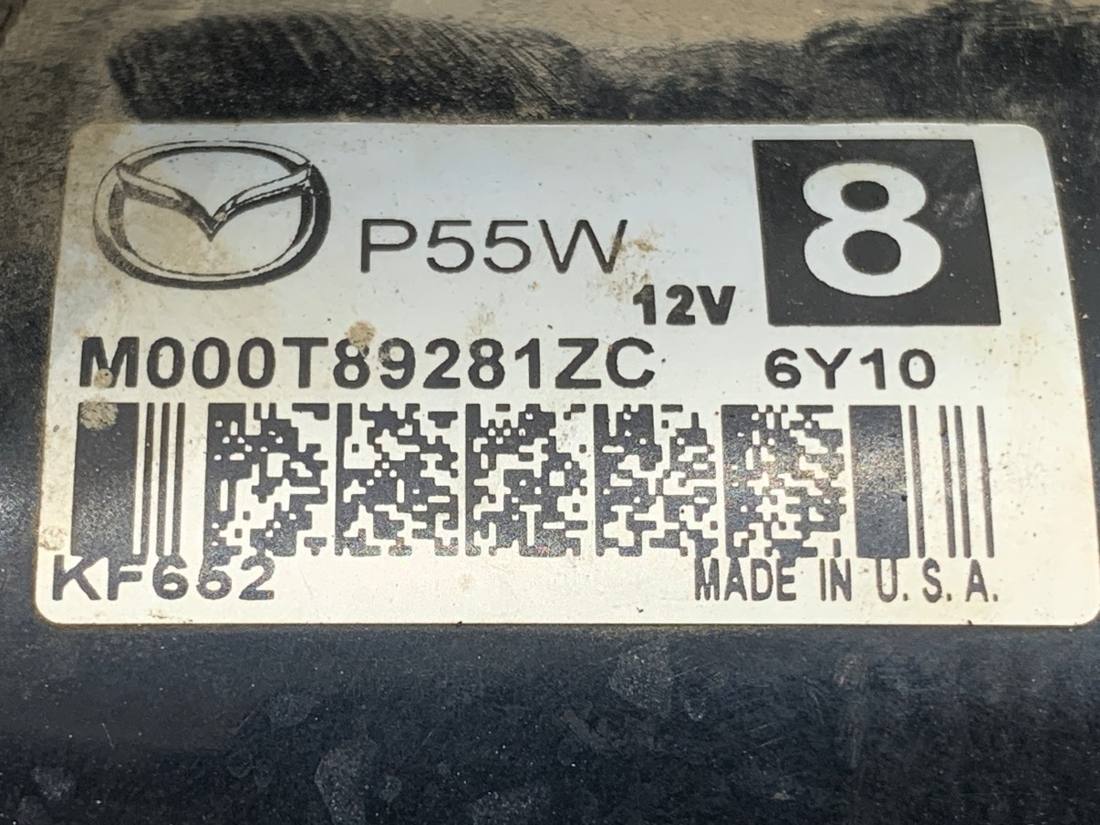Стартер Mazda 3 M000T89281ZC — фото деталі 5