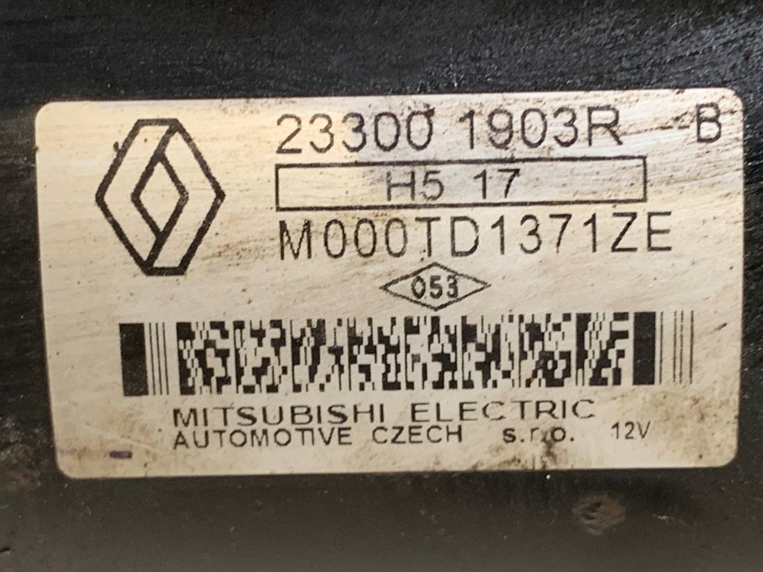 Стартер Dacia Duster 233001903R — фото деталі 5