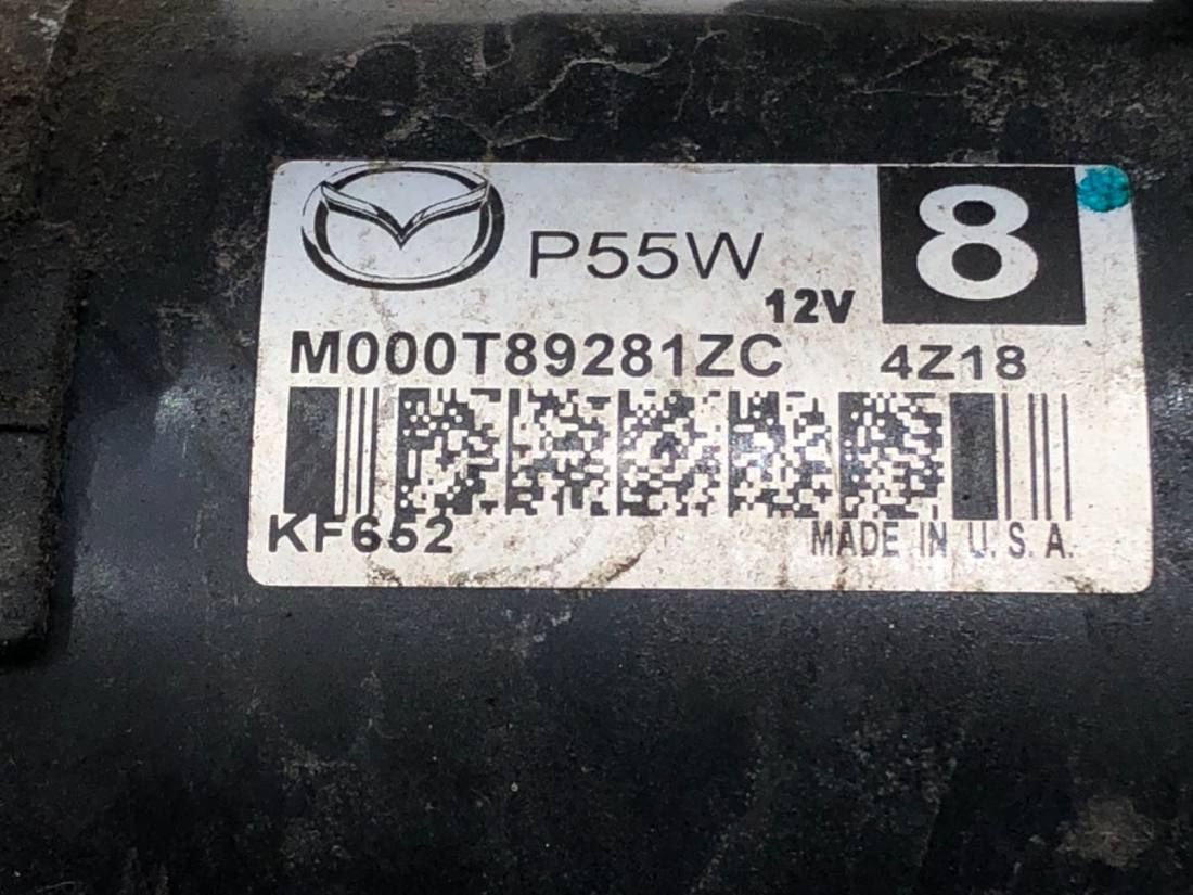 Стартер Mazda 3 M000T89281ZC — фото деталі 5