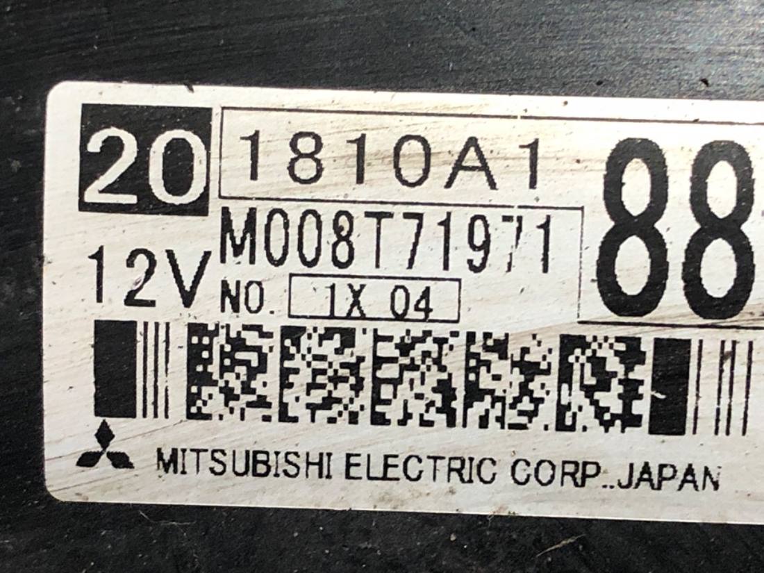 Стартер Mitsubishi Lancer M008T71971 — фото деталі 5