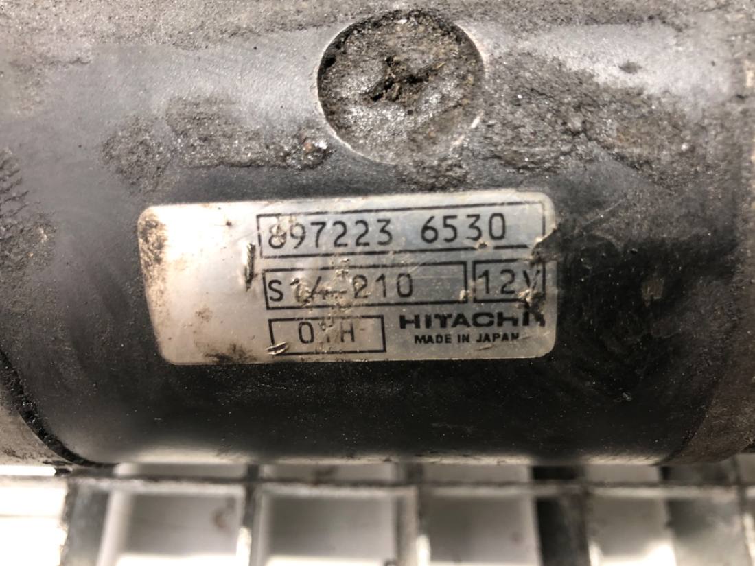 Стартер Opel Monterey 8972236530 — фото деталі 2
