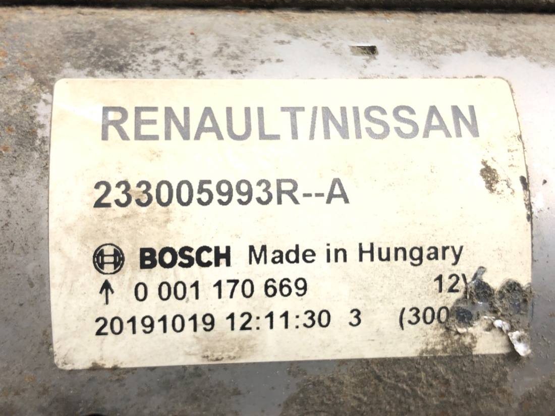 Стартер Renault Clio 233005993R — фото деталі 4