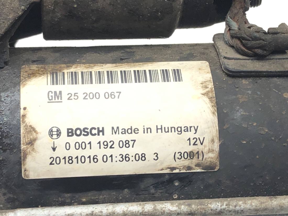 Стартер Opel Corsa E 25200067 — фото деталі 5