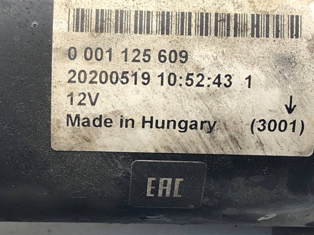 Стартер Volkswagen Touareg 0001125609 — фото деталі 5