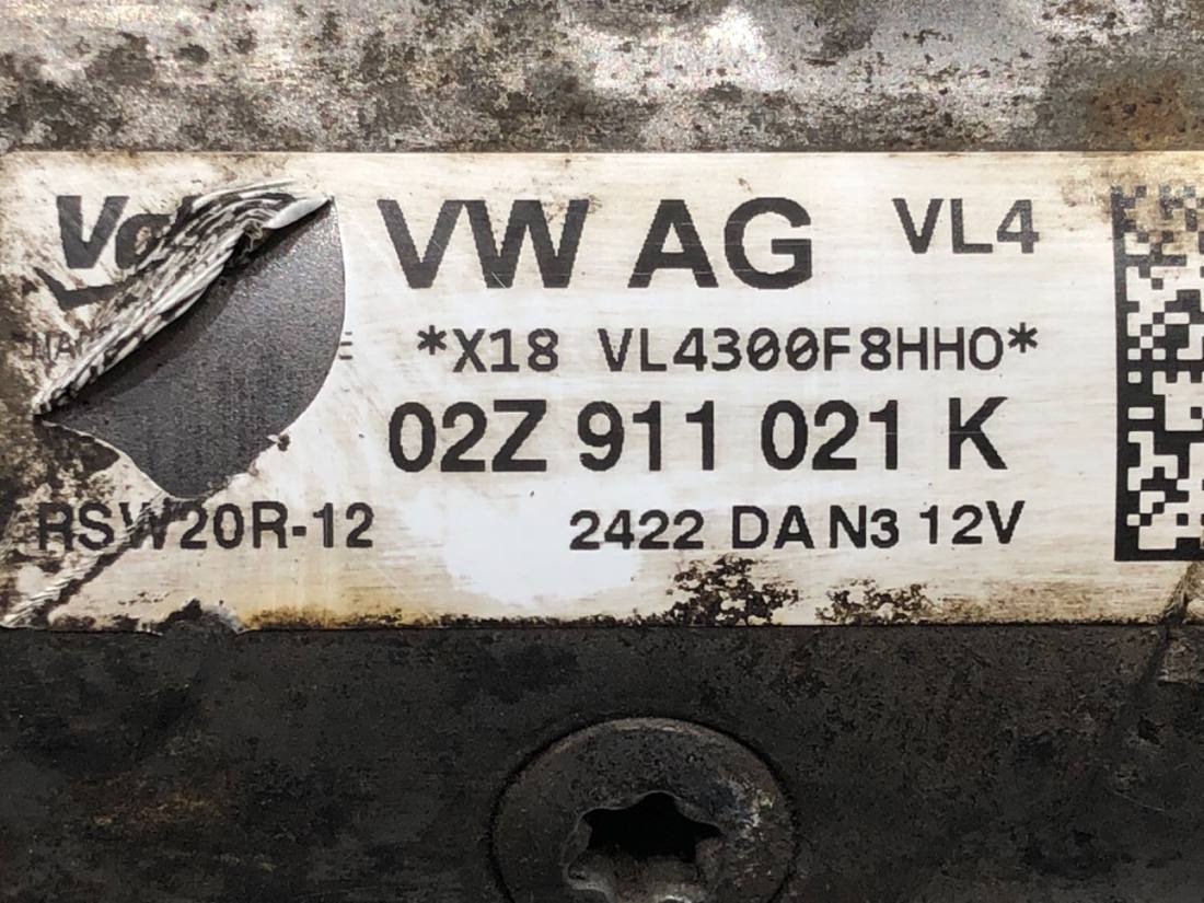 Стартер Skoda Fabia 3 02Z911021K — фото деталі 5