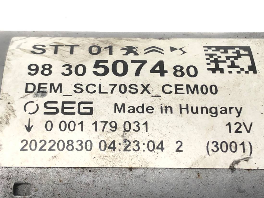 Стартер Citroen C4 9830507480 — фото деталі 4