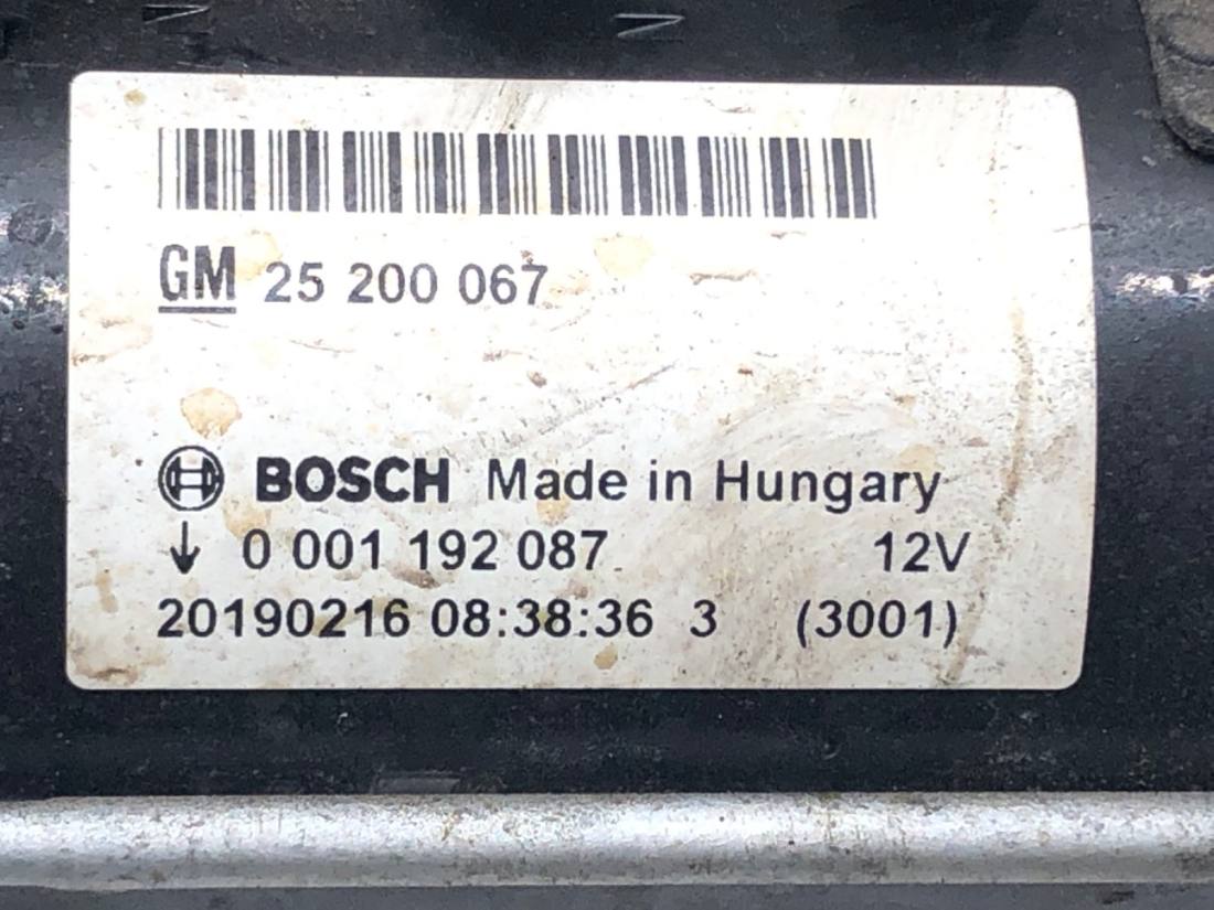 Стартер Opel Corsa E 25200067 — фото деталі 4