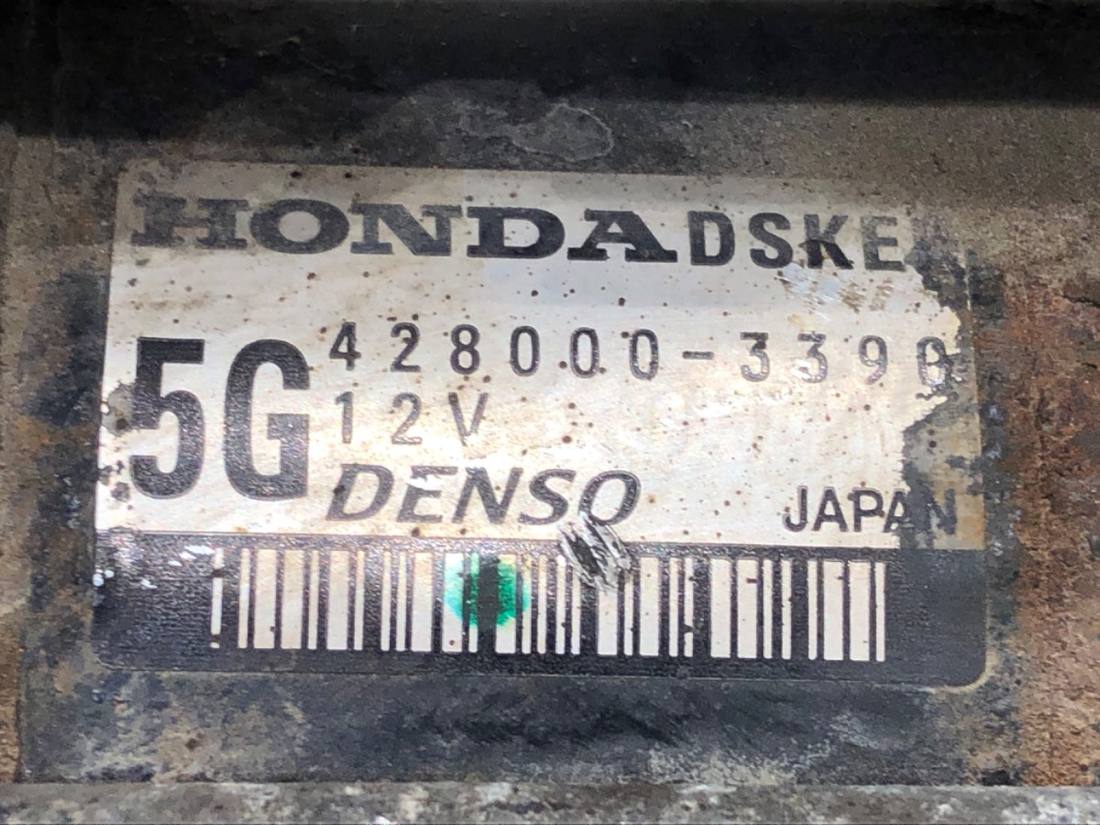 Стартер Honda Jazz 428000-3390 — фото деталі 5