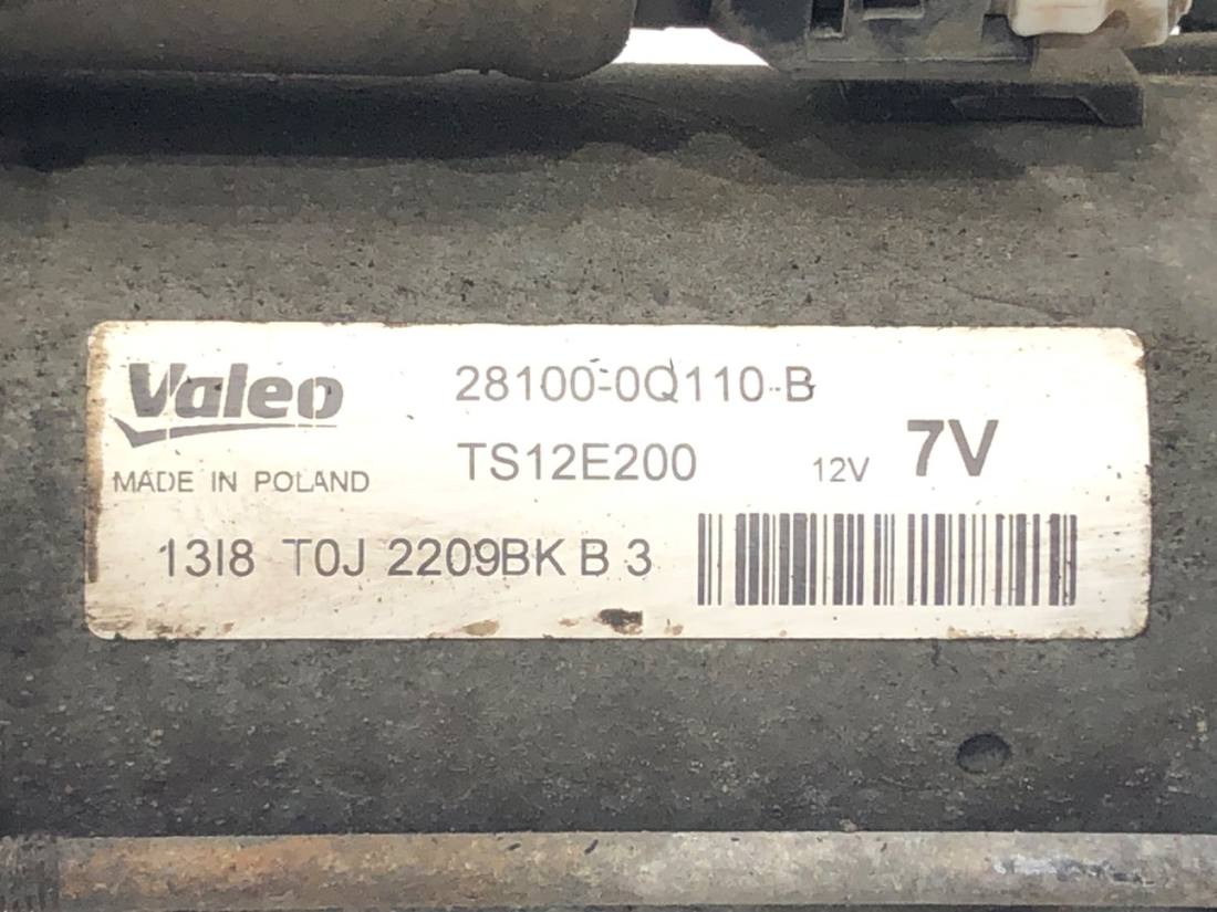 Стартер Toyota Aygo 28100-0Q110-B — фото деталі 4