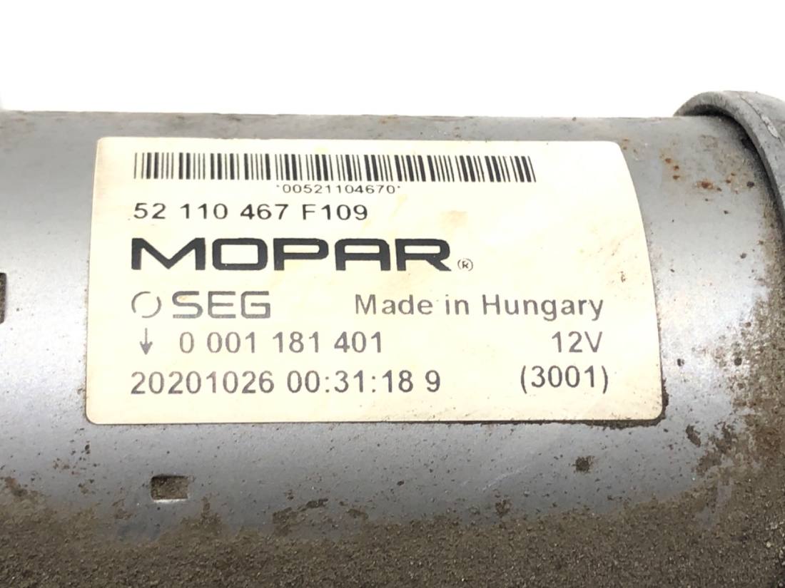 Стартер Fiat Doblo 52110467 — фото деталі 4