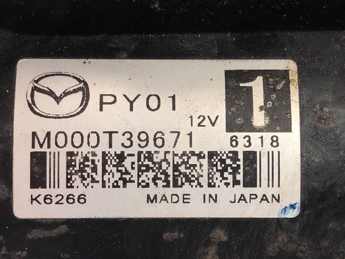 Стартер Mazda CX-5 M000T39671 — фото деталі 4