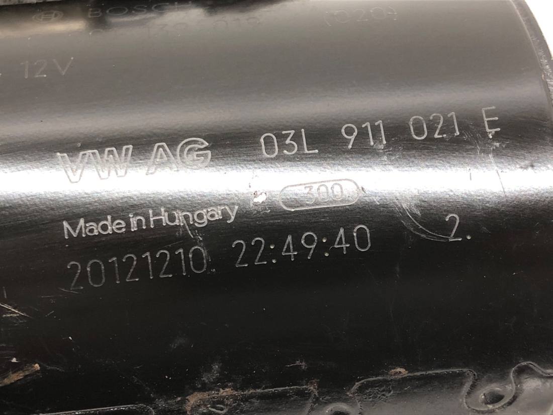 Стартер Audi A5 8T 0001139019 — фото деталі 4
