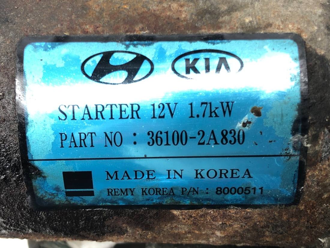Стартер Hyundai I40 36100-2A830 — фото деталі 4