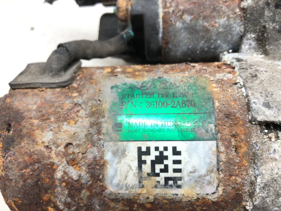 Стартер Hyundai I30 36100-2A670 — фото деталі 3