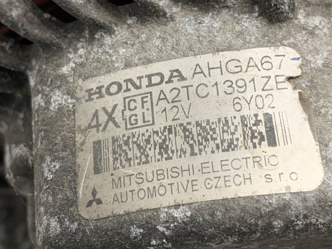 Генератор Honda Civic A2TC1391ZE — фото детали 4