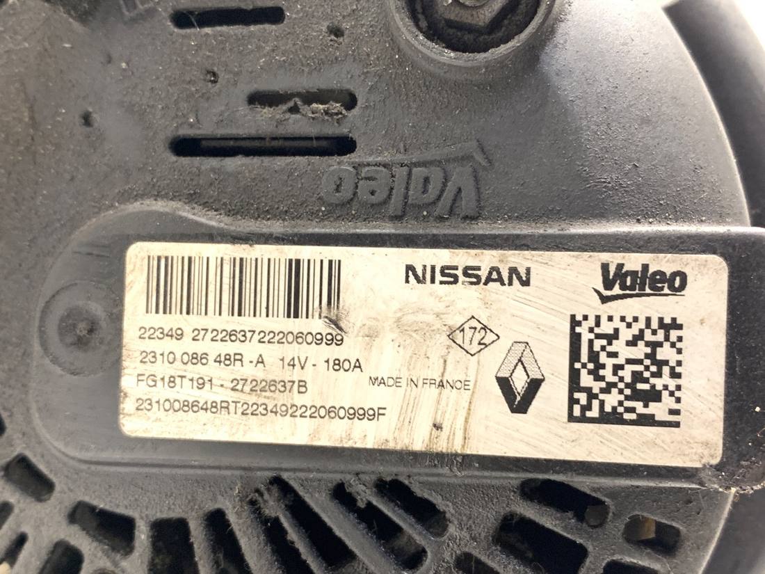 Генератор Renault Trafic 231008648R — фото деталі 5