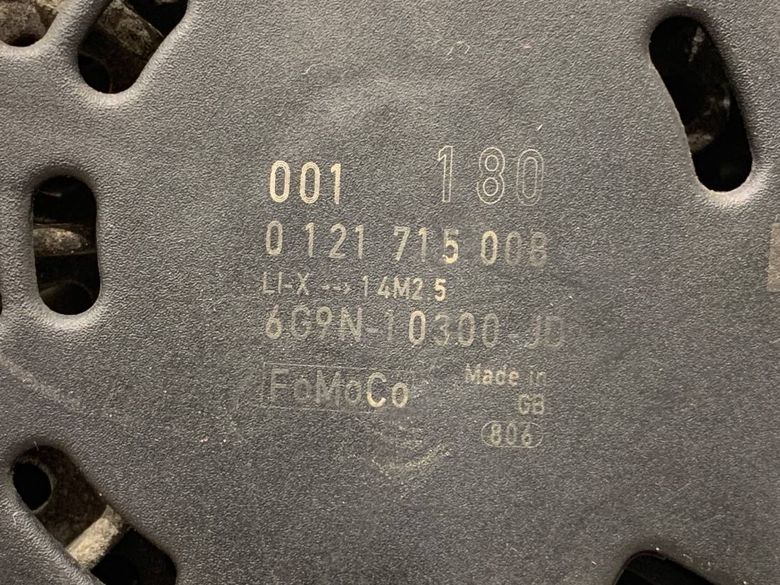 Генератор Volvo V70 6G9N-10300-JD — фото деталі 4