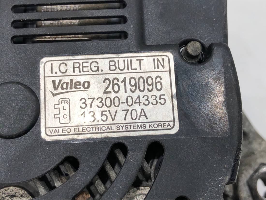 Генератор Kia Picanto 37300-04335 — фото деталі 5