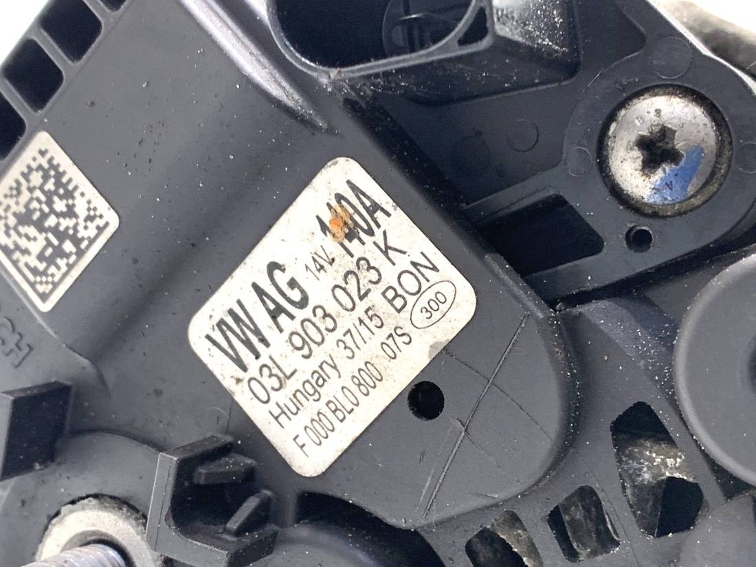 Генератор Volkswagen Golf 7 03L903023K — фото детали 5