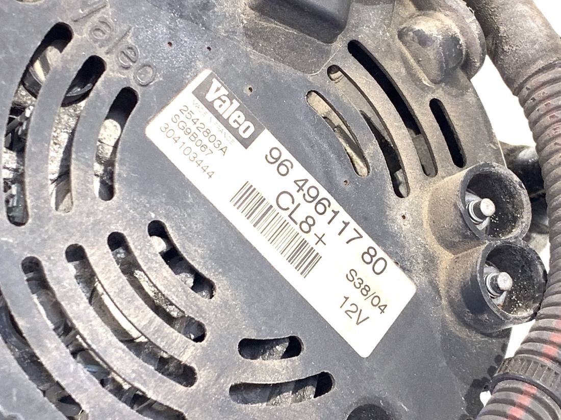 Генератор Citroen C3 9649611780 — фото деталі 4