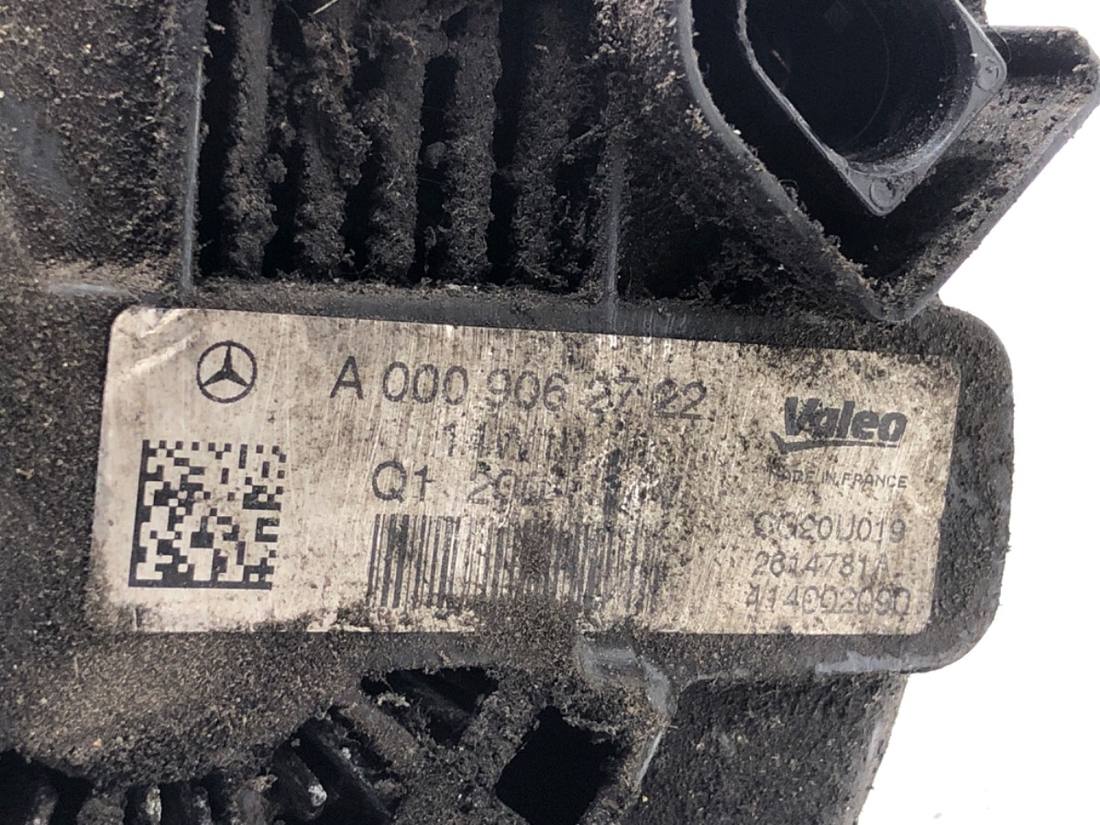 Генератор Mercedes GL X166 A0009062722 — фото деталі 5