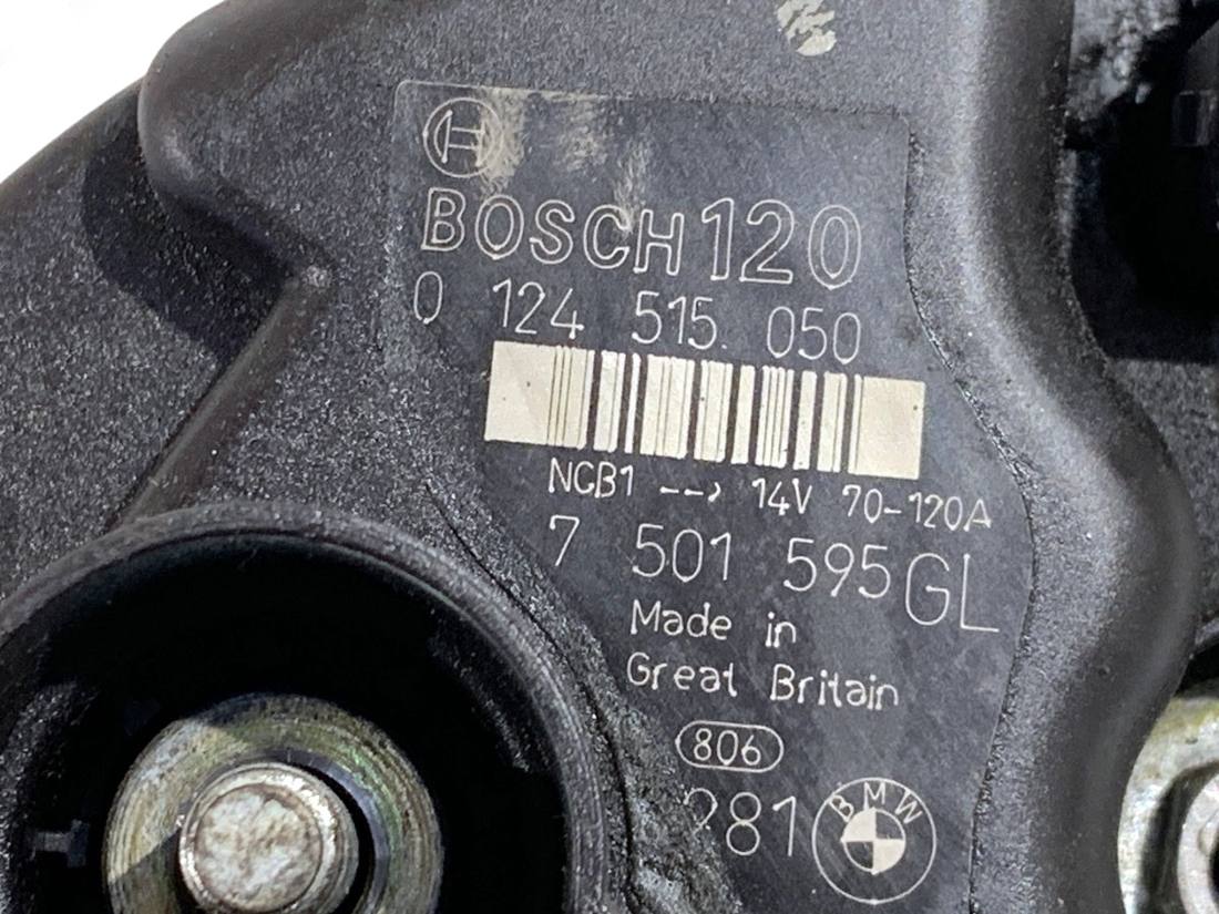 Генератор BMW 5 E39 7501595 0124515050 — фото деталі 4