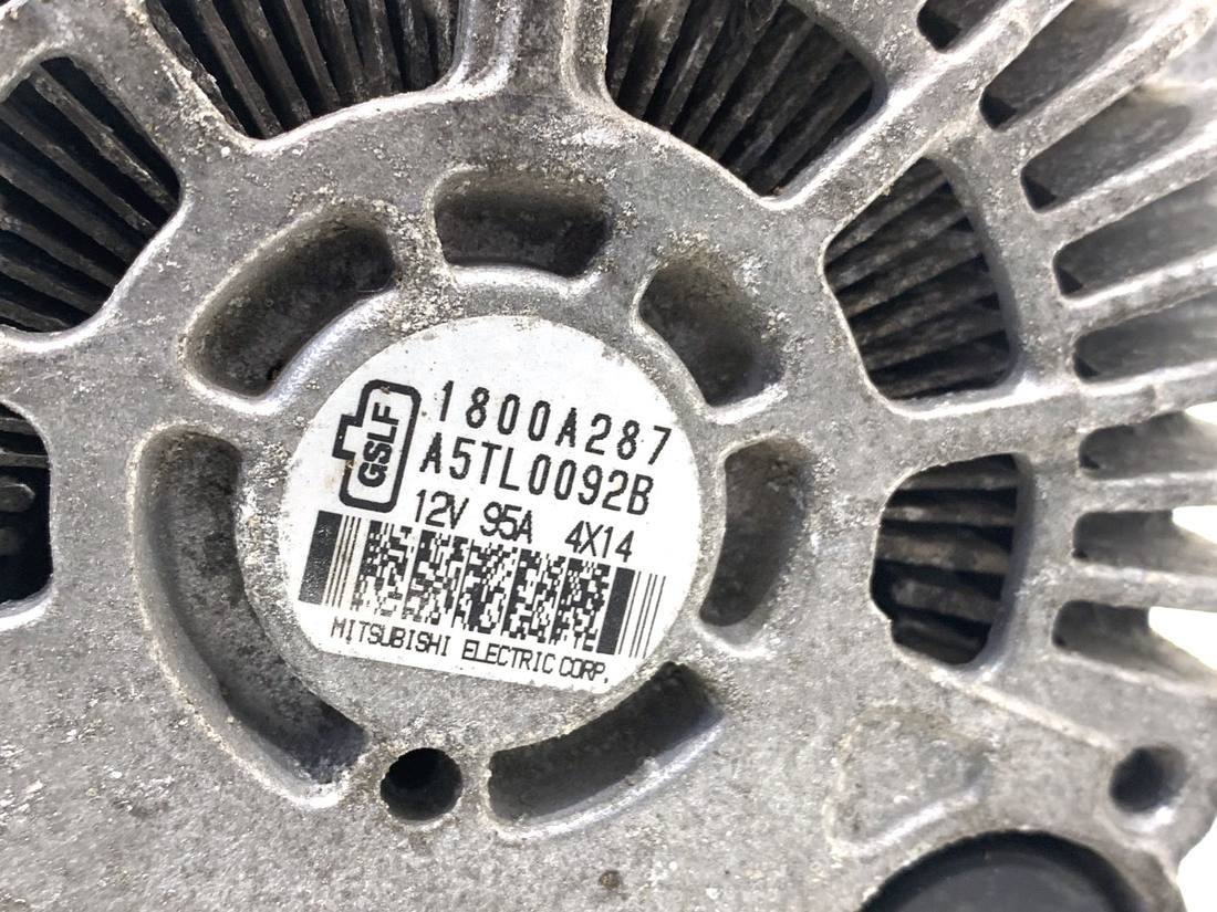 Генератор Mitsubishi ASX 1800A287 — фото деталі 5