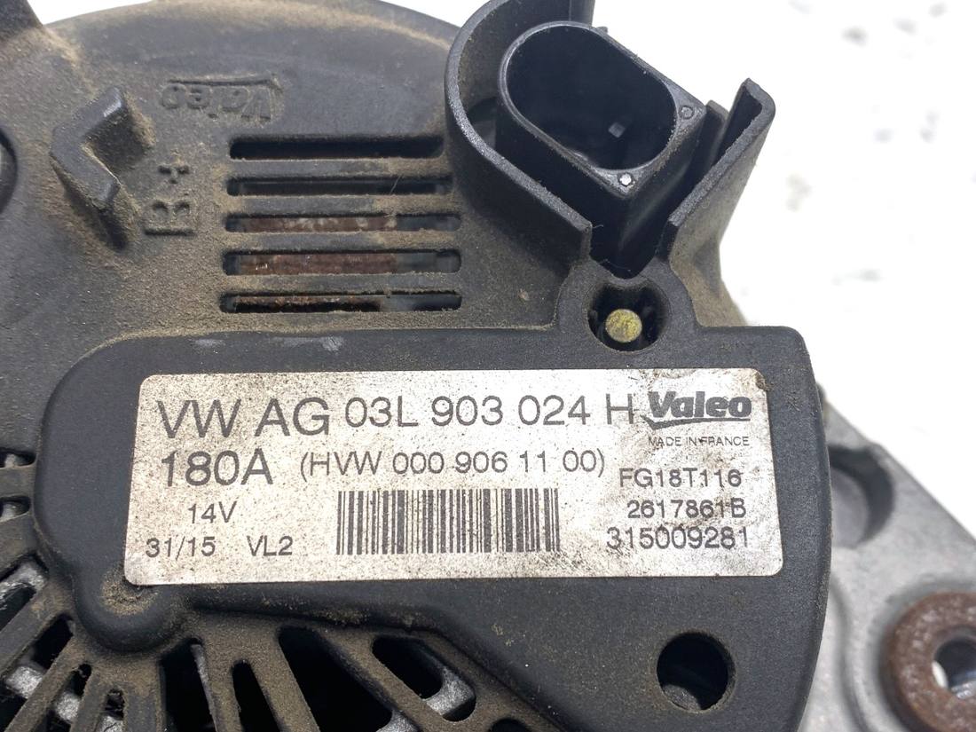 Генератор Volkswagen Crafter 03L903024H — фото детали 5