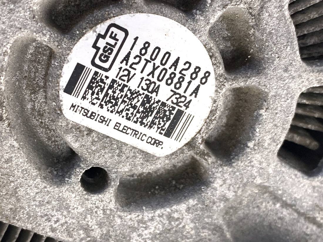Генератор Mitsubishi Outlander 1800A288 — фото детали 5