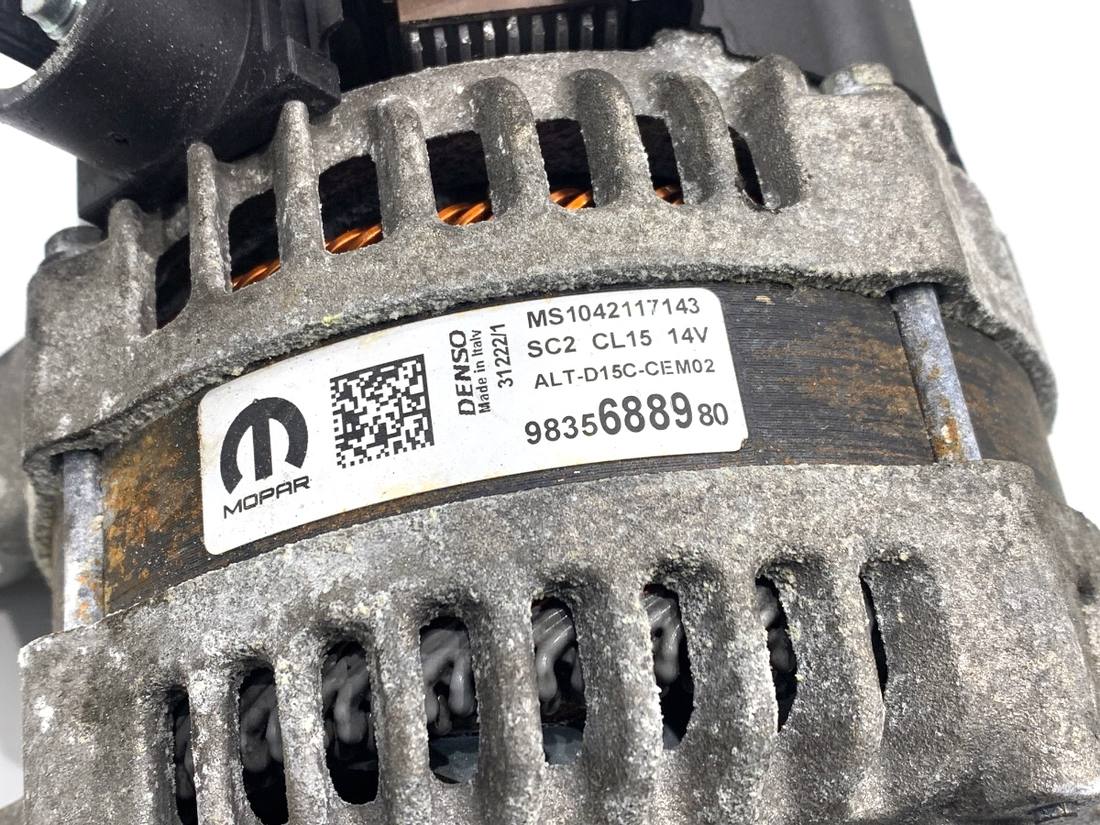 Генератор Opel Corsa F 9835688980 — фото деталі 5