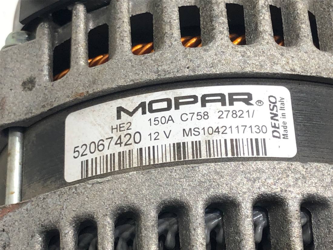 Генератор Jeep Compass 52067420 — фото деталі 4