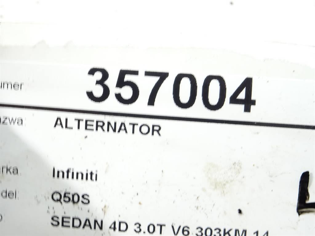 Генератор Infiniti Q50 23100-4HK6A — фото детали 6