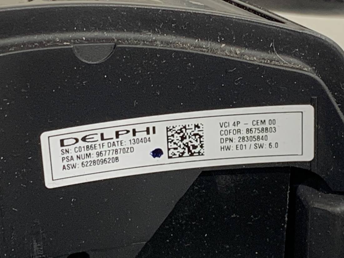 Кермо Citroen C4 96777870ZD — фото деталі 6