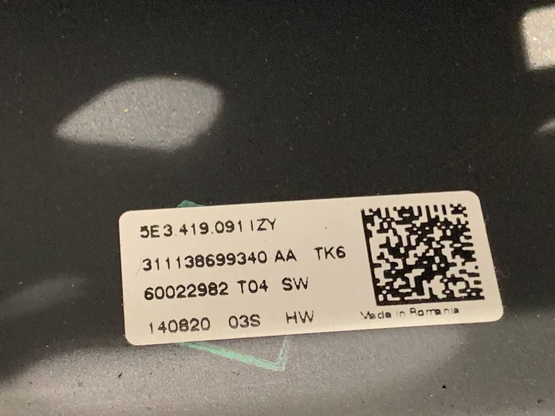 Кермо Skoda Fabia 3 5E3419091 — фото деталі 5