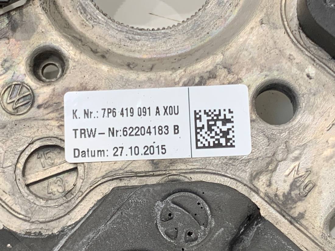 Руль Volkswagen Touareg 7P6419091BB — фото детали 9