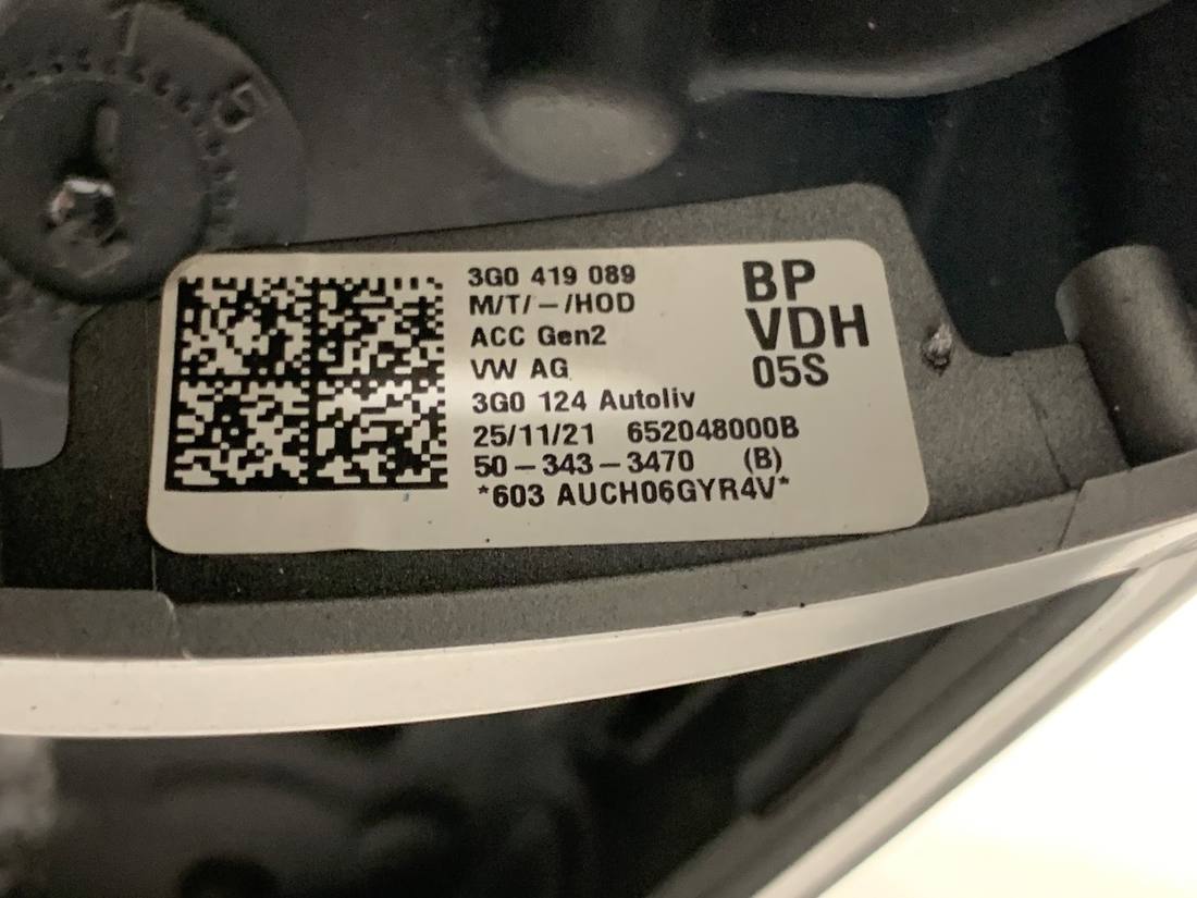 Руль Volkswagen Passat B8 3G0419089BP — фото детали 7
