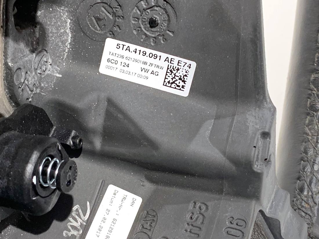 Руль Volkswagen Tiguan 5TA419091AE — фото детали 7