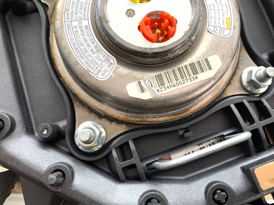 Подушка безопасности Airbag Nissan Qashqai 98510JD16C — фото детали 6