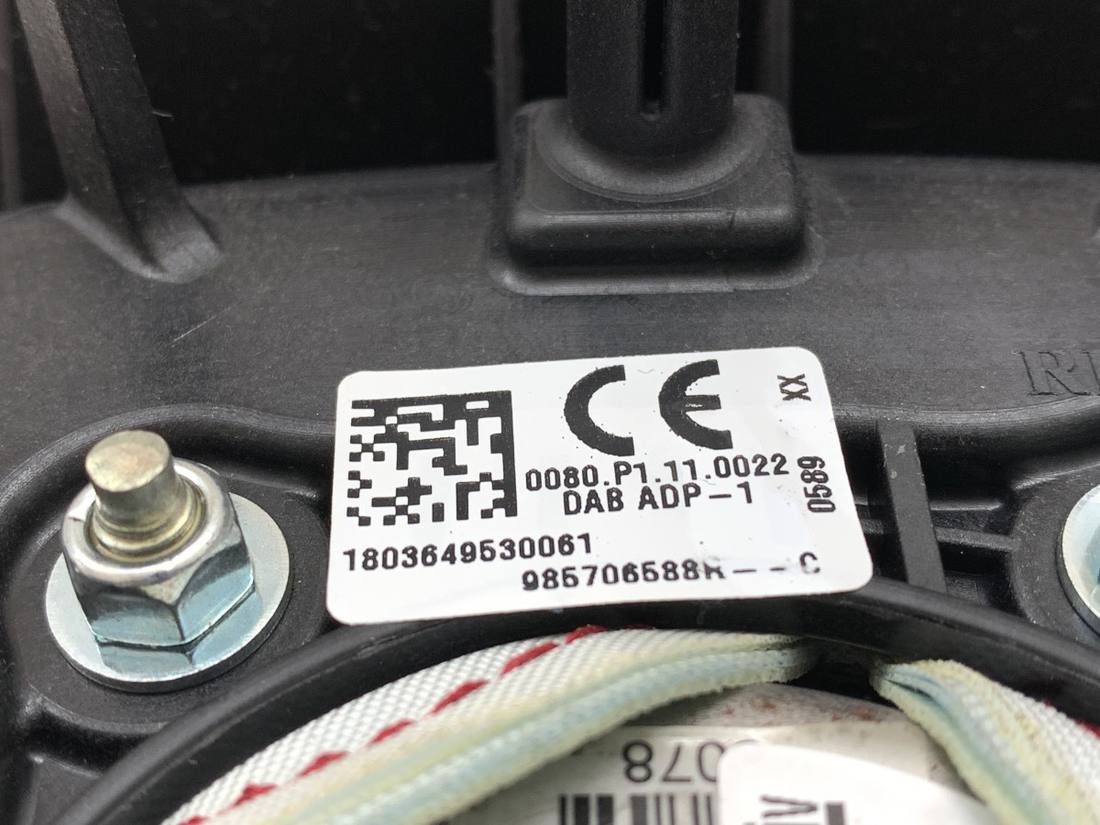 Подушка безпеки Airbag Renault Clio 985706588R — фото деталі 4