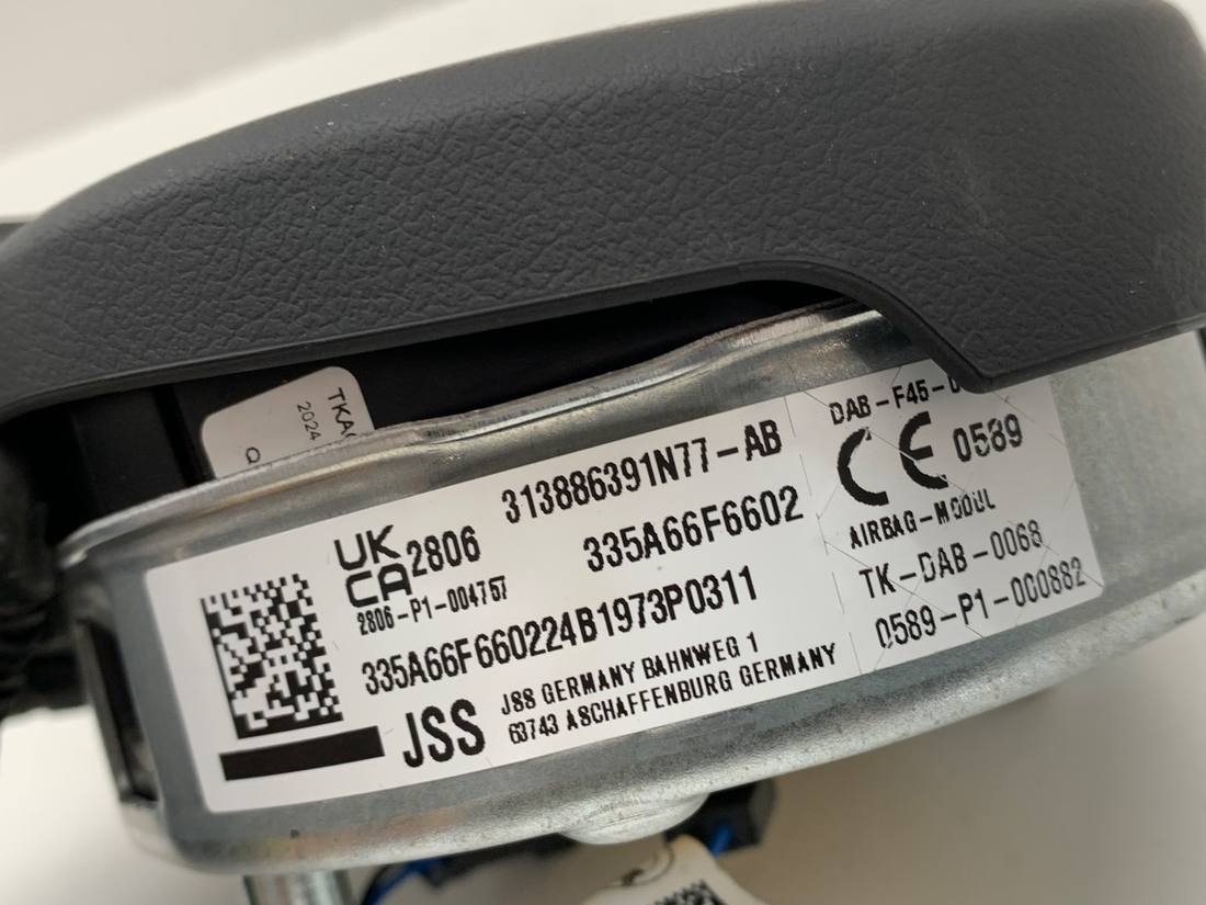 Подушка безопасности Airbag BMW 3 F30 313886391N77-AB — фото детали 4