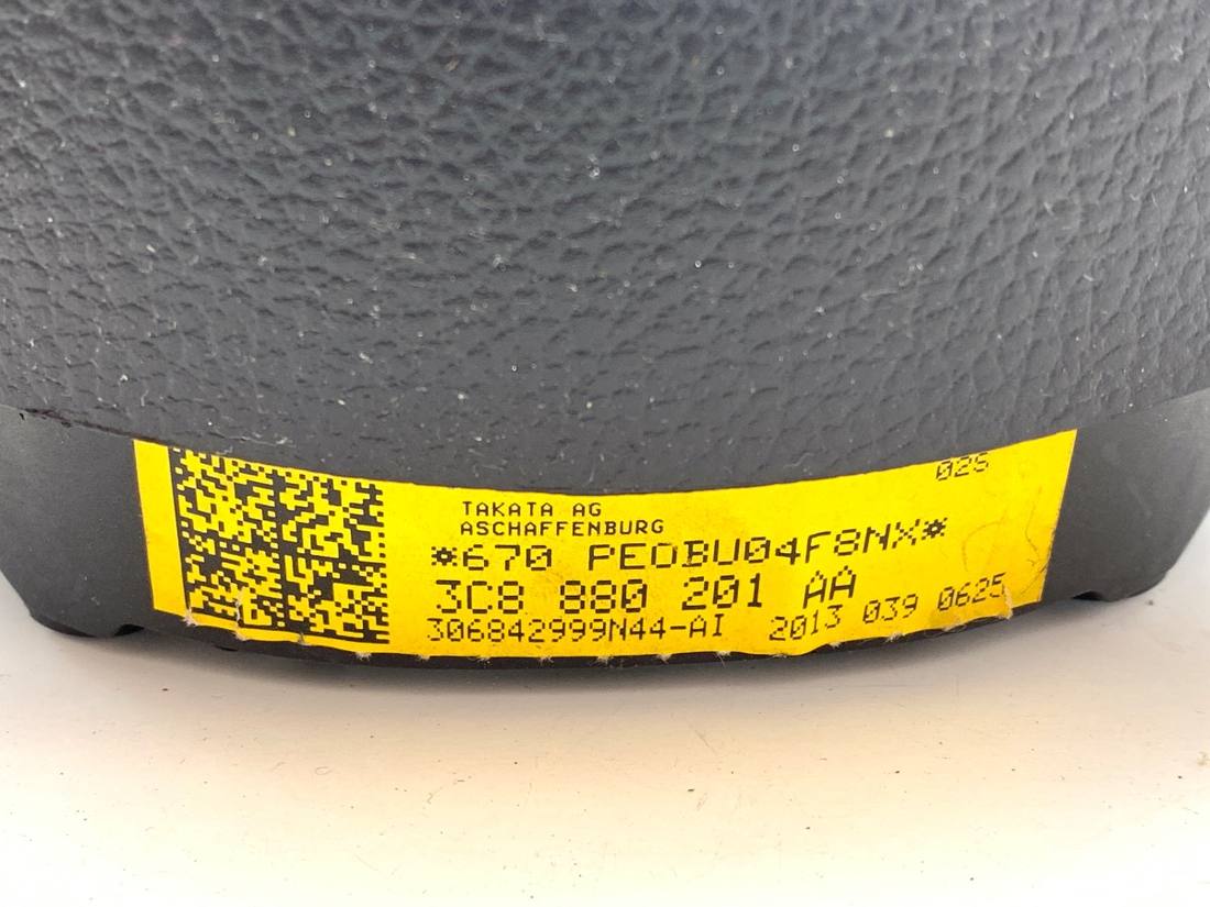 Подушка безпеки Airbag Volkswagen Passat B7 3C8880201AA — фото деталі 5