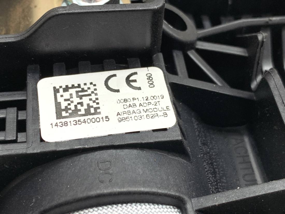 Подушка безпеки Airbag Mercedes Citan W415 985103162R — фото деталі 4
