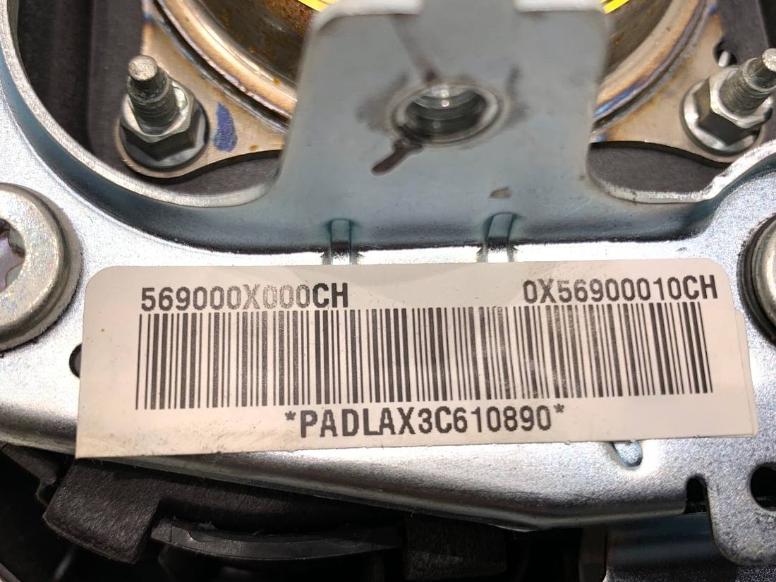 Подушка безопасности Airbag Hyundai I10 569000X000 — фото детали 4